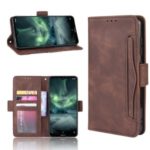 Wallet Leather Stand Case for Nokia 6.2 / 7.2 – Brown