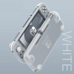 Transparent Soft Silicone Case Protective Cover for Nintendo Switch Lite – White