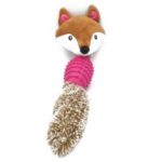 Pet Toy Plush Stuffing-free Dog Chew Durable Toys – Rose