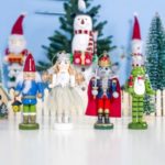 Creative Wooden Crafts Furnishings Christmas Ornaments Home Decorations 4PCS/Lot