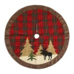 105cm Christmas Tree Skirt Mat Christmas Holiday Party Decoration