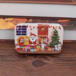 60Pcs/Set Christmas DIY Gift Children Handmade Santa Claus Jigsaw Puzzle – Fireplace