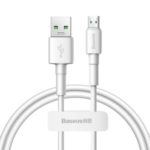 BASEUS 20W USB for Micro 4A 0.5m Quick Charge Sync Data Cable – White