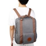 KELOE B06 Outdoor Foldable Backpack Large Capacity Travel Hiking Backpack Rucksack for Men and Women – Grey
