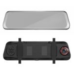 Anytek T11+ Car Dash Cam Rearview Mirror DVR Camera 9.66 inch Digital Video Recorder Dual Lens