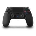 PS4 Controller Wireless Bluetooth Gamepad for PS4/PS3 Console-Touch Panel + Antiskid Marks + Built-in Color LED + Headphone Jack