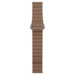 Genuine e Leather Watchband Replacement 18mm for Garmin Move 3S/Active S – Khaki