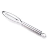 Stainless Steel Fish Scale Scraper Remover Kitchen Plane Peeler Cleaning Tool