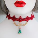 Christmas Tree Love Letter Necklace Party Dress Accessories