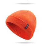 AONIJIE Men Women Outdoor Sports Hat Winter Warmer Thermal Acrylic Cap – Orange