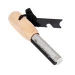 With Wooden Handle Flint Stone Fire Starter Portable Magnesium Rod