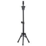 Adjustable Hairdressing Tripod False Head Holder Hairdresser  Head Stand Hair Wig Mold Clamp