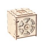 Puzzle Wood Storage Case Saving Money Box Code Design Mechanical Assembly Kids Educational Toy – Style 1