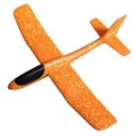 DIY Throw Glider EPP Foam Airplane Hand Launch Outdoor Sports Flying Toy for Kids – Orange