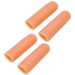 4Pcs Silicone Thumb Sleeves Silica Gel Finger Protector Finger Cover – Pink