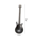 304 Stainless Steel Coffee Spoon Ice Bar Music PUB Guitar Spoons Tea Spoon Flatware Drinking Tools – Black