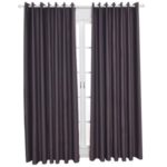 Blackout Curtains Thermal Insulating Room Darkening Curtains for Living Room 39″X51″ – Dark Grey