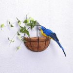 Parrot Shelf Bird Figure Living Room Bedroom Decoration – Blue/250mm