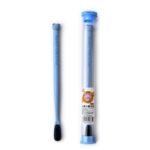 Cute Wheat Straw Toothbrush Bamboo Charcoal Soft Bristles Teeth Cleaning Toothbrush for Adults – Blue