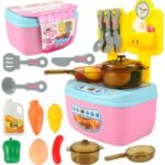 Kitchenware Tools Toy Set Kitchen Cooking Pretend Play Toy Kids Educational Toys