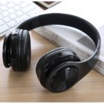 Foldable Wireless Bluetooth Over-ear Stereo Headset Headphone – Black