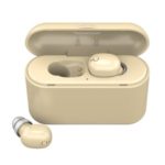 TWS Bluetooth 5.0 Wireless Headsets with Power Bank Function – Gold