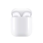 Wireless Bluetooth 5.0 Earphone TWS Pop Up Touch Control Earbuds with Charging Box – White