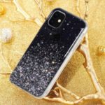 Glitter Sequins Inlaid Style TPU Phone Casing for iPhone 11 Pro 5.8-inch – Black