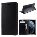 MERCURY GOOSPERY Blue Moon Leather Wallet Stand Case for iPhone 11 Pro Max 6.5 inch – Black
