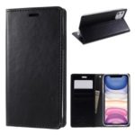 MERCURY GOOSPERY Blue Moon PU Leather Wallet Case for iPhone 11 6.1 inch – Black