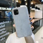 Plush Coated TPU Phone Case for iPhone 11 6.1 inch (2019) – Grey