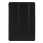 Tri-fold Leather Stand Tablet Case Cover Shell for iPad 10.2 (2019) – Black