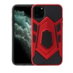 Cool Sword Shape Kickstand PC + TPU Hybrid Case for Apple iPhone 11 Pro 5.8 inch – Red