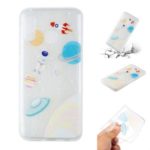 Embossment Pattern Printing Soft TPU Casing for Samsung Galaxy A20e – Planets