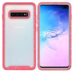 Starry Sky Drop-proof Shockproof Phone Case for Samsung Galaxy S10 Plus – Red