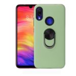 Detachable PC + TPU Combo Case with Finger Ring Kickstand for Samsung Galaxy A10s – Green