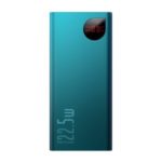 BASEUS  ADAMAN Metal Shell 20000mAh Power Bank Portable Charger Fast Charge with LED Display Screen for iPhone Huawei Samsung Etc – Green