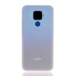 Solid Color Matte TPU Phone Shell Case for Huawei Mate 30 Lite/Nova 5i Pro – White