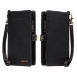 MEGSHI Multi-functional Detachable 2-in-1 Leather Wallet Shell for Huawei Mate 30 Pro – Black