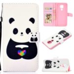 Pattern Printing Leather Wallet Case for Huawei Mate 30 Lite / nova 5i Pro – Panda