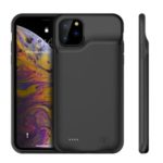 6500mAh Rechargeable Backup Extended Battery Charger Case for iPhone 11 Pro Max 6.5 inch – Black