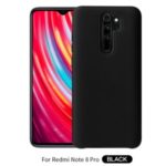HOWMARK Rubberized Silky Soft TPU Back Case for Xiaomi Redmi Note 8 Pro – Black
