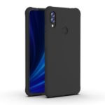 Matte Shock-proof TPU Mobile Phone Casing for Xiaomi Redmi Note 7 / Note 7 Pro (India) / Note 7S – Black