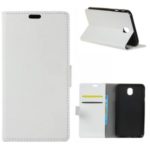 Wallet Leather Stand Phone Case for Xiaomi Redmi 8A – White