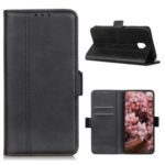 For Xiaomi Redmi 8A Magnetic Adsorption Leather Stand Wallet Phone Case Shell – Black