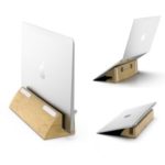 DIROSE Wooden Desktop Mount Stand for Notebook/Macbook
