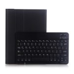 2 in 1 ABS Bluetooth Keyboard Leather Tablet Cover for iPad 10.2 (2019) (A102) [Backlight Version] – Black