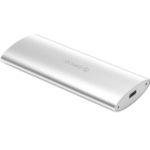 ORICO M2D-C3 M.2 to Type-C High Speed USB3.1 Gen 1 SSD Enclosure Aluminum Alloy Solid Hard Disk External Case – Silver
