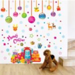 50x70cm Christmas Decoration Gifts Mural DIY Wallpaper Removable Wall Sticker Room Decal