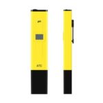Digital LCD PH Test Pen Portable Auto Temp Compensation pH Meter Aquarium Water Quality Tester – Yellow